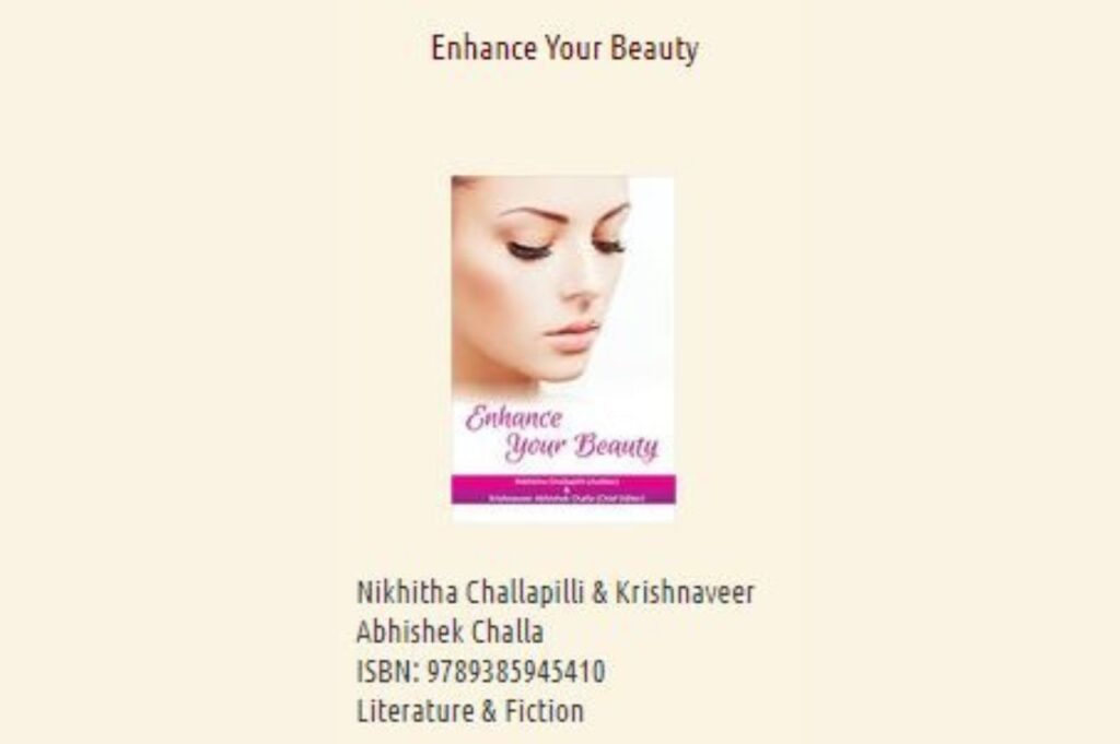 Book Publication - Enhance Your Beauty