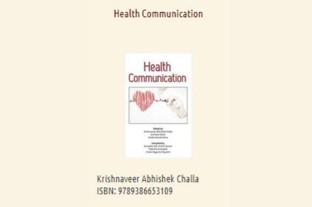 Book Publication - Health Communication