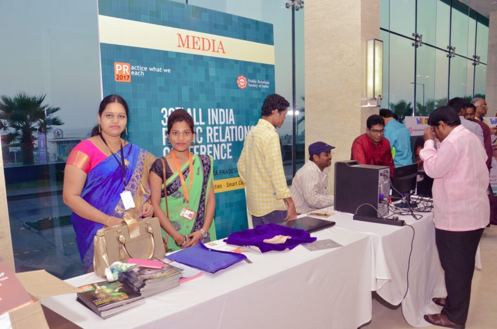 Deputed Journalist at Public Relations Society of India Conference-2017